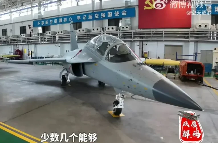 Chinese Navy Advances New Carrier-Based Trainer Jet