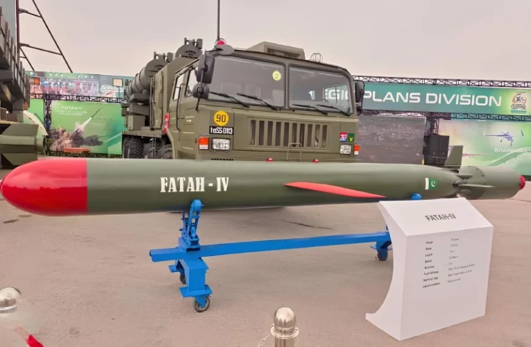 Pakistan Unveils Advanced Fatah-4 Cruise Missile
