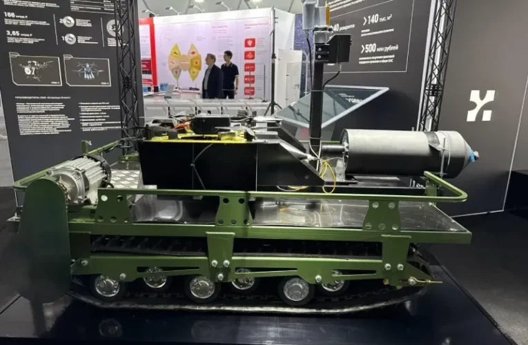 Russia Unveils Fiber-Optic Drone Launch Vehicle