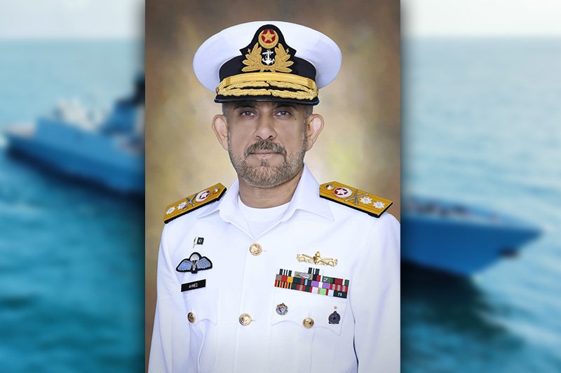 DGPR Navy Ahmed Hussain promoted to Rear Admiral Rank