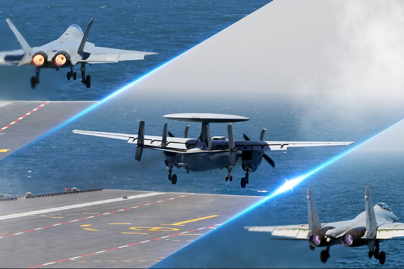 PLA Navy Hits New Milestone with Fujian Carrier Aircraft Trials