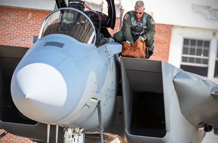 Raytheon Unveils Next-Gen APG-82(V)X Radar for F-15EX Fighter Jets