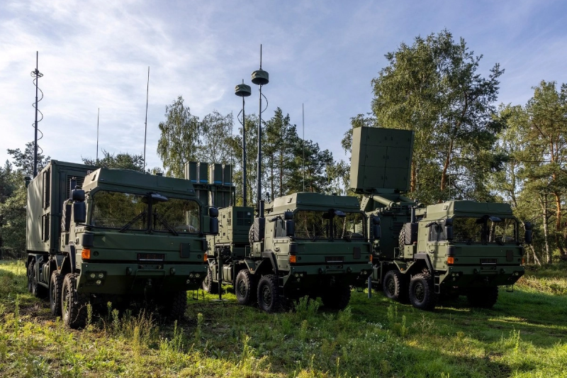 Ukraine Strengthens Air Defense With 8th IRIS-T SLM From Germany