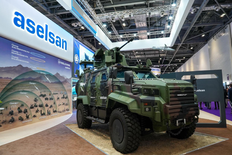 ASELSAN Showcases KORKUT 100/25 SB at DSEI 2025