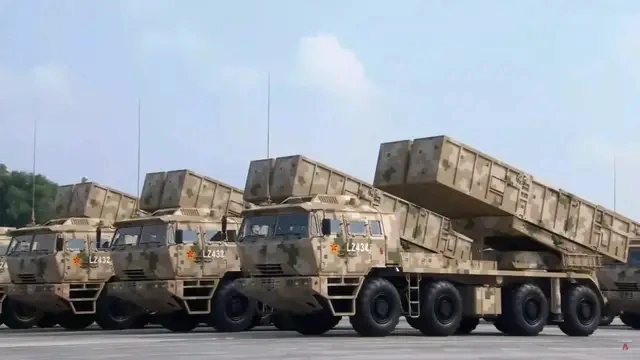 Chinese PHL-191 rocket launcher