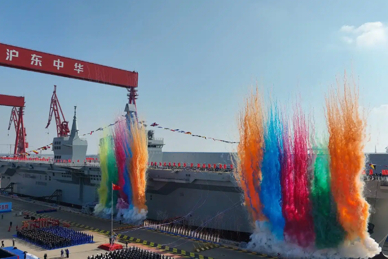 China Advances Naval Tech with Type 076 EMALS Test
