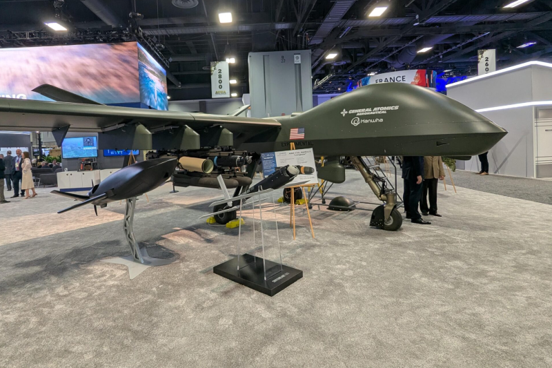 Hanwha Joins GA-ASI to Build Tactical Unmanned Aircraft