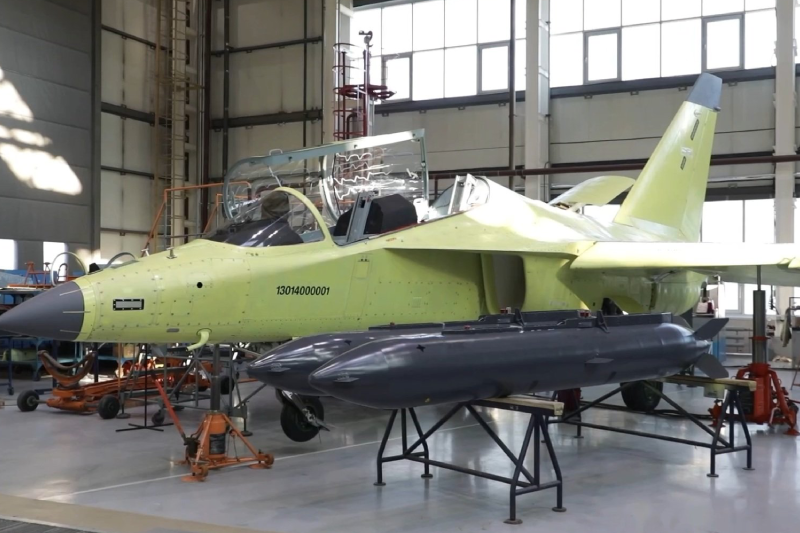 Russia Unveils Modernized Yak-130M Combat Trainer