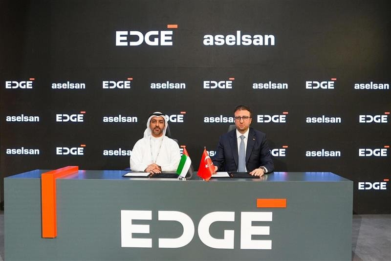 ASELSAN and HALCON partnership announcement at Dubai Airshow