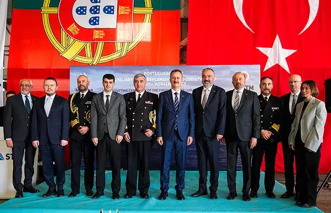 Turkiye's Begins Building First Warship for Portuguese Navy