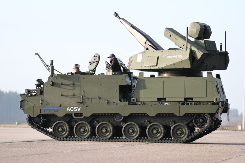Netherlands Orders Skyranger Air Defense Systems
