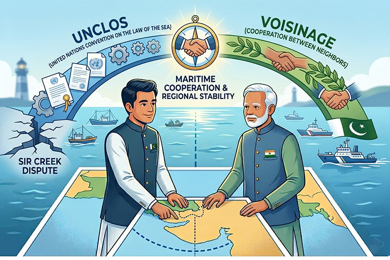 Beyond Sir Creek Dispute: UNCLOS and Voisinage as Pathways to India–Pakistan Maritime Cooperation