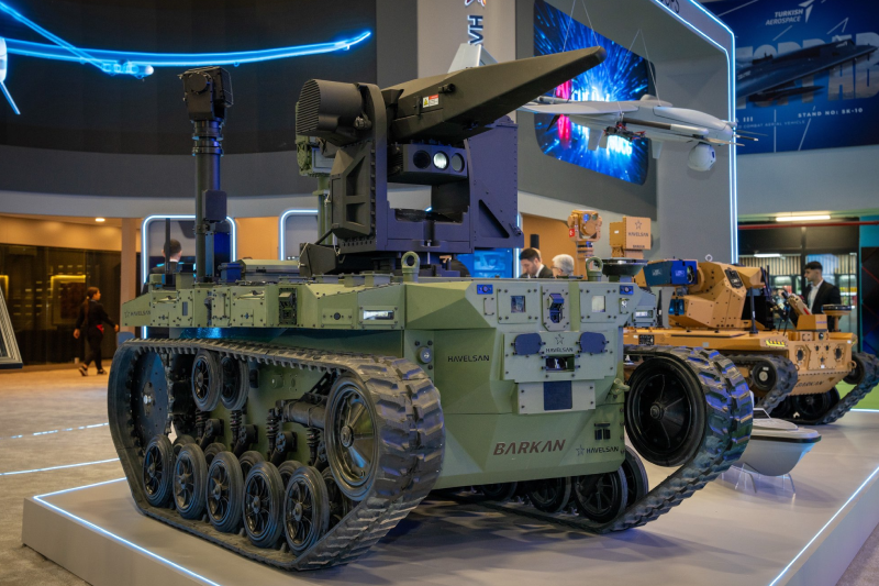 HAVELSAN Advances BARKAN UGV Family with Version 3 at SAHA Expo