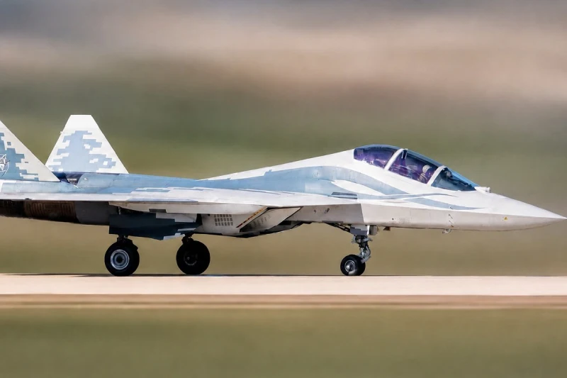 Russia Unveils Twin-Seat 5th Gen Fighter for Drone Warfare