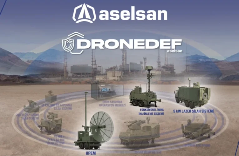 ASELSAN Showcases Integrated Counter-UAV Capabilities in Live Demonstration