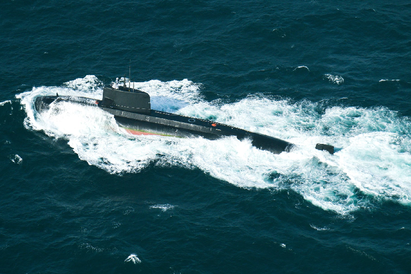 First Hangor-Class Submarine Arrives at Karachi Port
