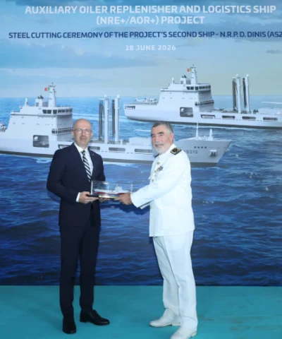 Türkiye–Portugal Naval Cooperation Enters New Phase with Second Support Ship Build