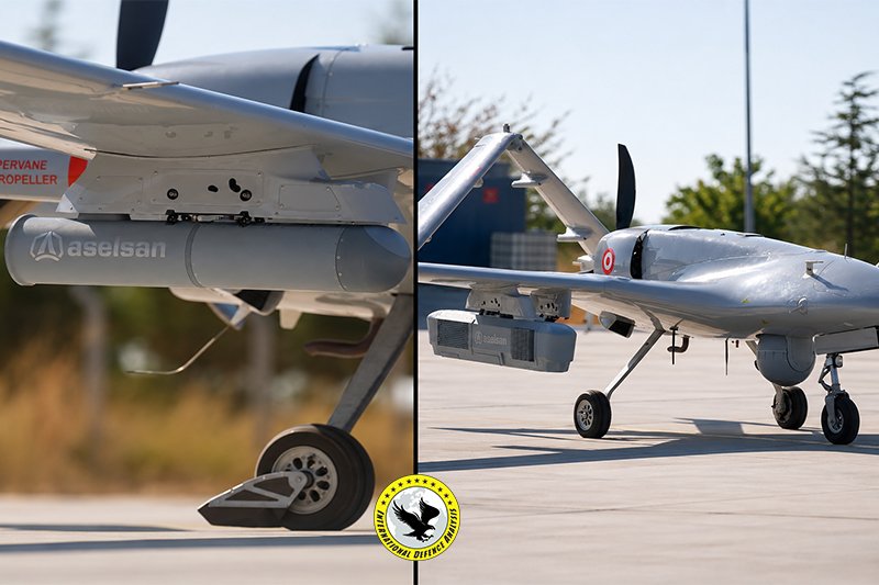 ASELSAN Trials Integrated EW and ISR Systems on TB2 Drone