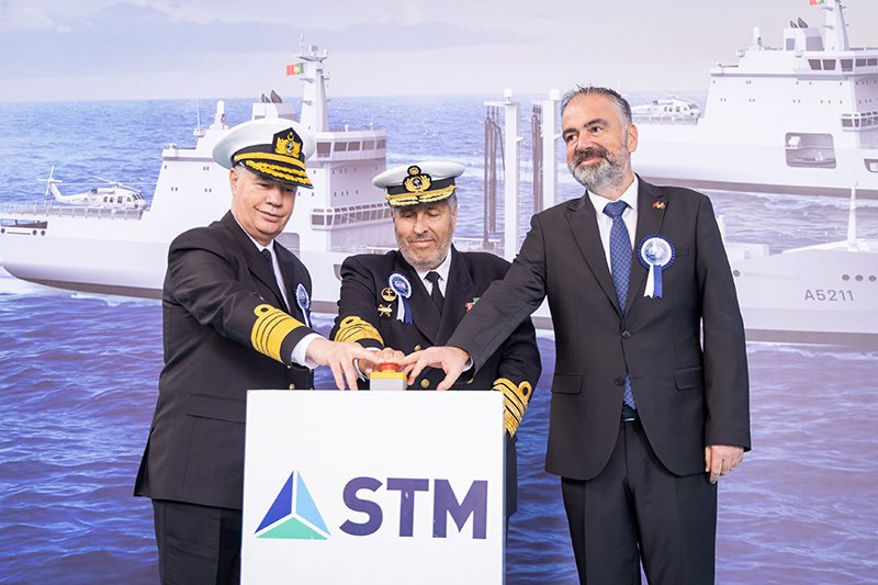 STM Holds Keel Laying Ceremony for Portugal’s Second Logistics Support Ship